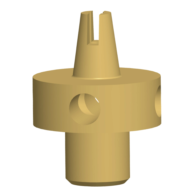 Dispensing ring made of PEEK