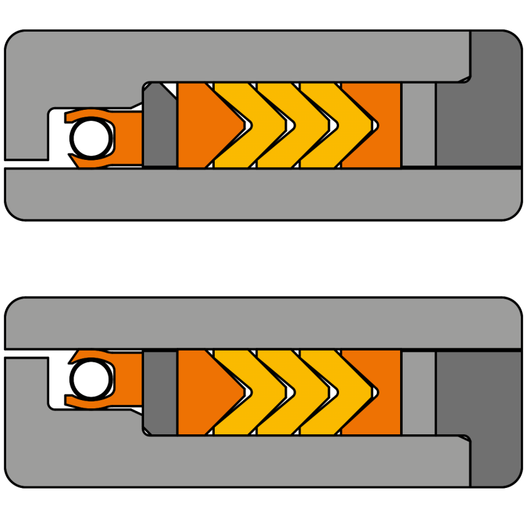 Special solution v-packaging.