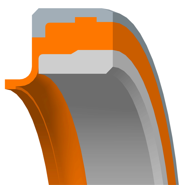 Solution with an outer and inner jacket made of steel.